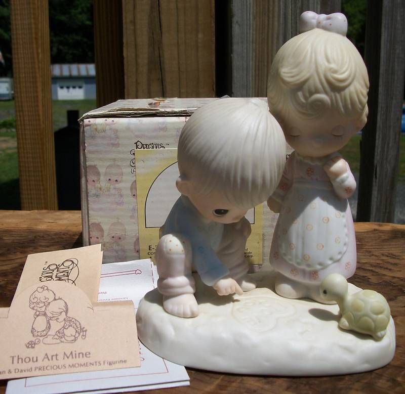 1979 THOU ART MINE PRECIOUS MOMENTS FIGURINE  