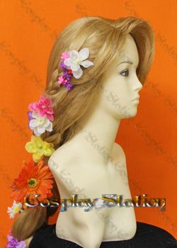 hand made cosplay wig designed by a professional hair stylist