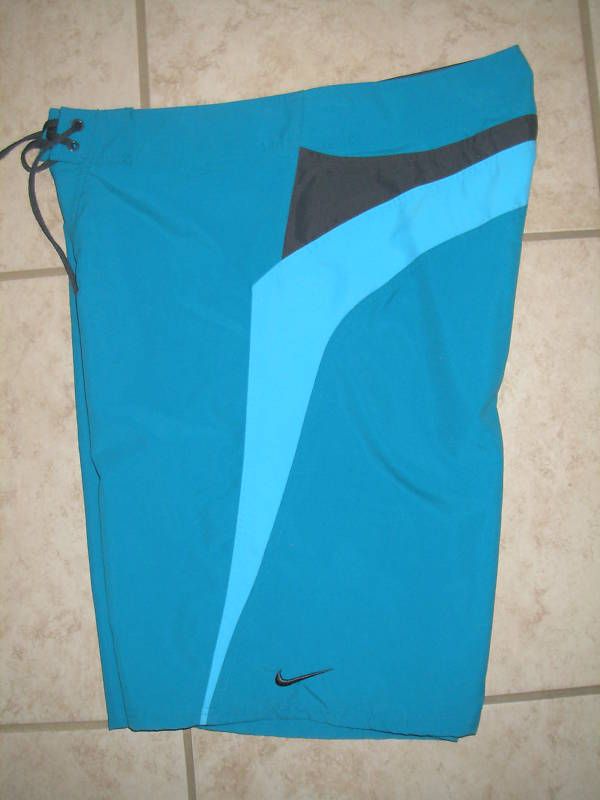 NWT MENS NIKE ACTIVE SWIM TRUNKS FITNESS SHORT 32 $42  