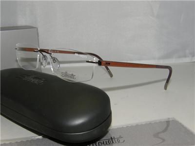 SILHOUETTE 6695 6055 NEW AUTHENTIC EYEGLASSES 51 17 135  