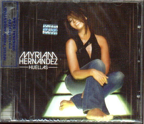 MYRIAM HERNANDEZ, HUELLAS. FACTORY SEALED CD. IN SPANISH.