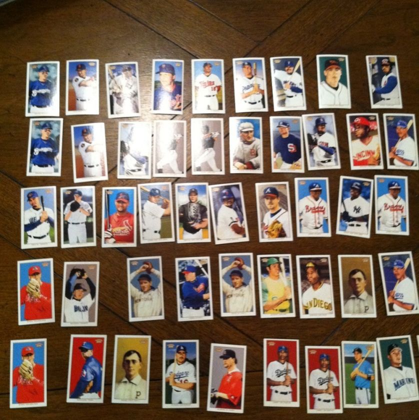 2002 Topps T 206 Huge Lot 650+ Cards 77 Minis T206  