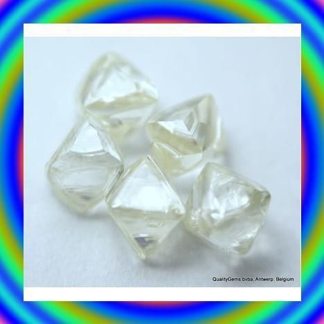   TO VS 2.38 CARAT NATURAL DIAMONDS ROUGH UNCUT HIGH CLARITY HIGH VALUE