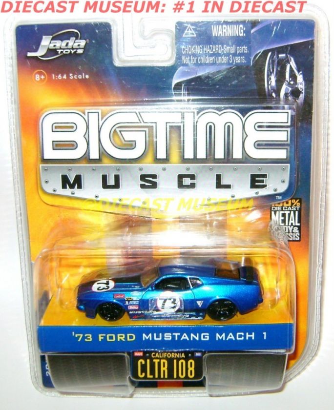 1973 73 FORD MUSTANG MACH 1 JADA MUSCLE DIECAST RARE  