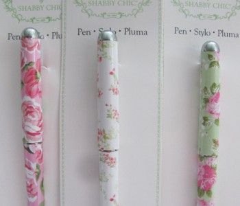 Rachel Ashwell TREASURES by Shabby Chic PENS Pink Green White 