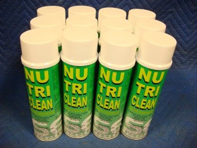 ZEP NU TRI CLEAN AEROSOL 8742 SOLVENT CLEANER 12PK NEW  