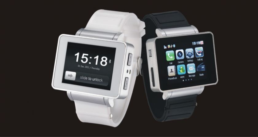 Newest Style Watch Mobile Cell Phone FlashLight Touch Screen Camera 