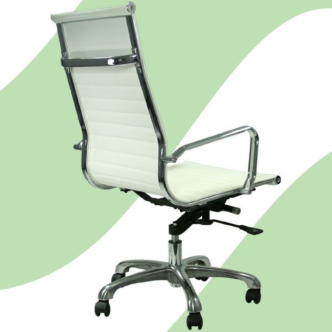 Modern White Lider High Back Office Chair Conference  