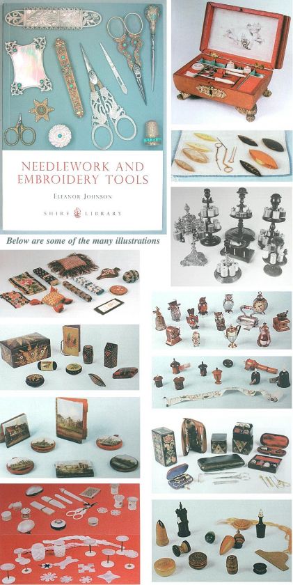 Needlework & Embroidery Tools Book * Shire Publication * by Eleanor 