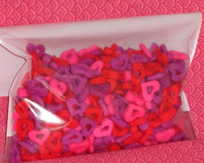   hearts quins Mix, Quinns.SPRINKLES, EDIBLE, 2 OZ. BAGGED, HEARTS