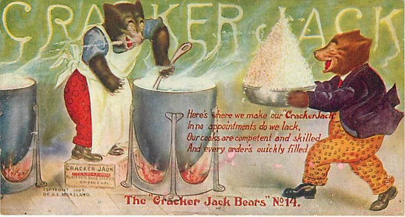 CRACKER JACK BEARS NO. 14 MAKING CRACKER JACK M48399  