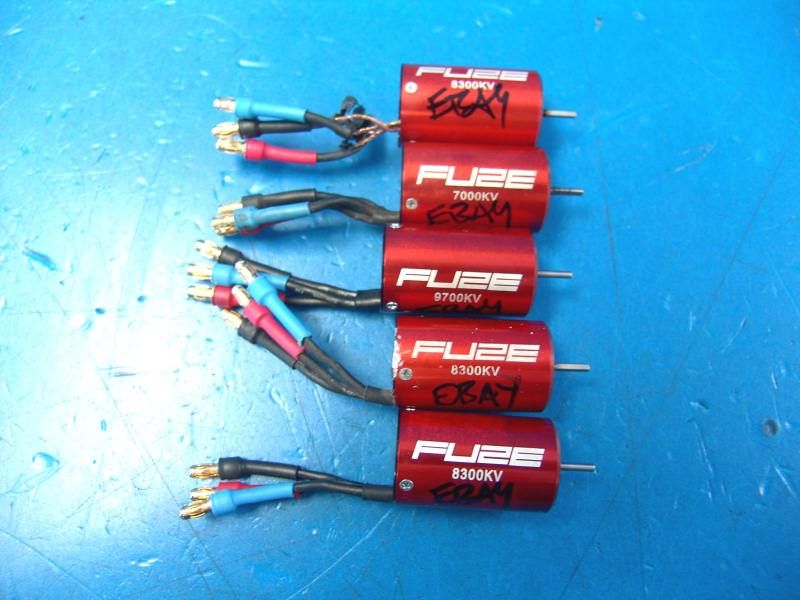   Brushless BL Motor PARTS LOT R/C RC FUZE TEKIN ORION Vortex  