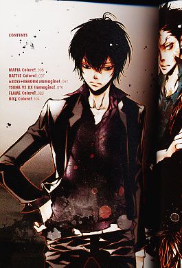 Katekyo Hitman Reborn Art Book colore  