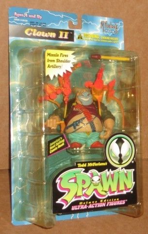 McFarlane Spawn Series 4 Clown 2 Variant Figure MOC NEW  