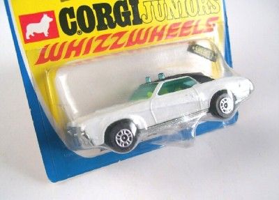 CORGI JUNIOR 61 MERCURY COUGAR POLICE CAR, 1971, RARE  