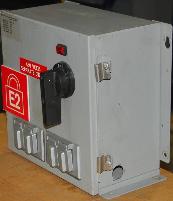 Daykin GPFS 05 Transformer Disconnect Switch 1kVA 1 kVA  