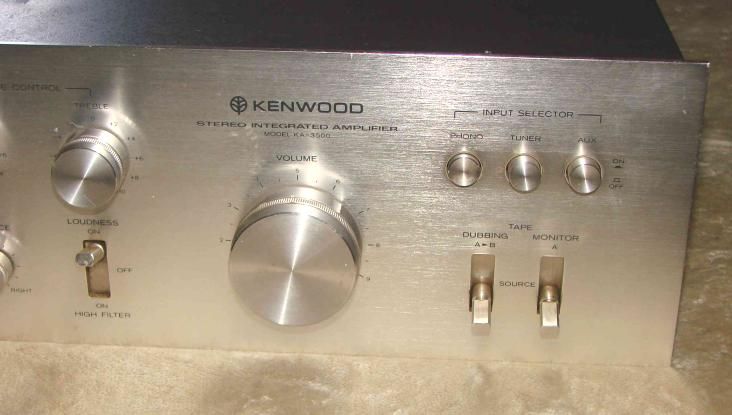 KENWOOD KA 3500 SOLID STATE INTEGRATED VINTAGE AMPLIFIER  