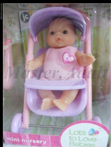 JC Toys BERENGUER Lots to Love Mini Nursery 5 x Dolls with Accessories 