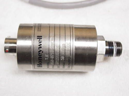 HONEYWELL PRESSURE TRANSDUCER MODEL TJE 50 inhga wcable  