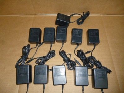 LOT OF11 NINTENDO AC ADAPTERS NES 002  