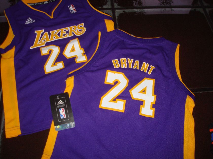  Lakers Bryant toddler Kids NBA Revolution 30 Adidas Basketball Jersey