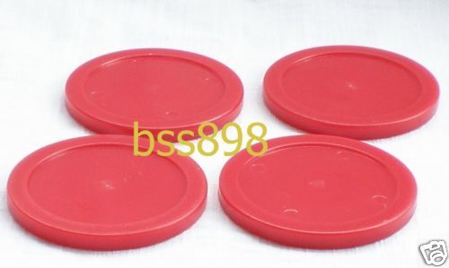 4pcs, 63mm,14g RED Air Hockey table / 4 Pucks / 2.5  