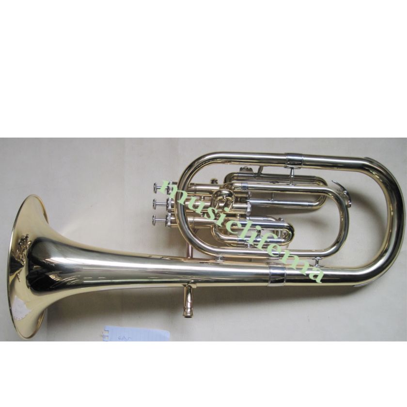 New advanced Eb Alto horn kit yellow brass Monel Piston  