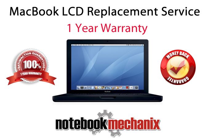 Apple MacBook Black MA472LL/A A1181 2GHz 13.3 LCD Screen Replacement 