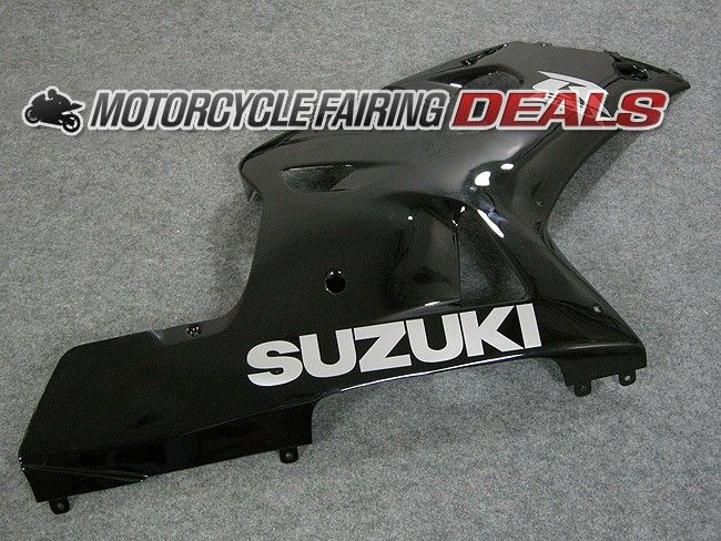 ABS Plastic Suzuki GSXR 600 750 2001 2002 2003 Fairings Body Black w 