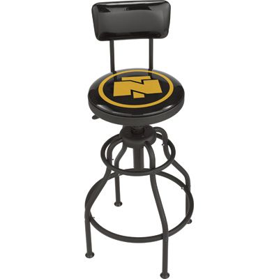 Pneumatic Stool w/Backrest #710018  