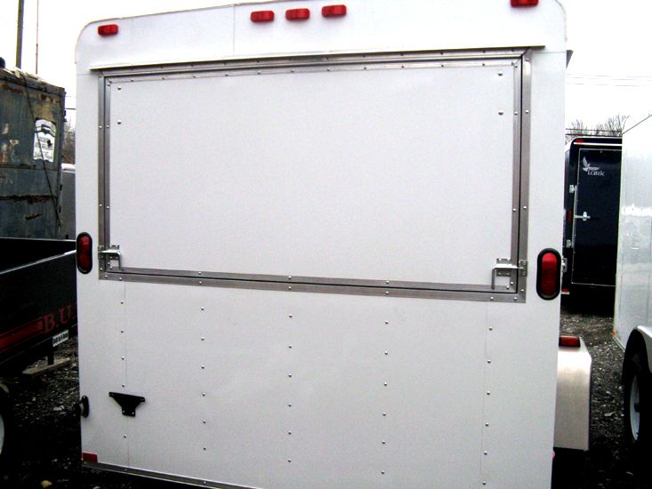 New Lark Round Top Cargo Concession Trailer  