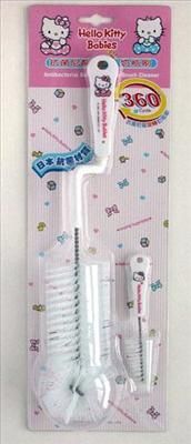 HELLO KITTY BABY FEEDING BOTTLE ＆ TEAT CLEANING BRUSHES  