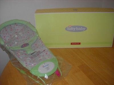 Bitty Baby Bouncer Box Retired Rare HTF  