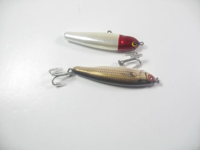 VINTAGE BAGLEY FLORIDA FISHING LURES FINGER MULLET  