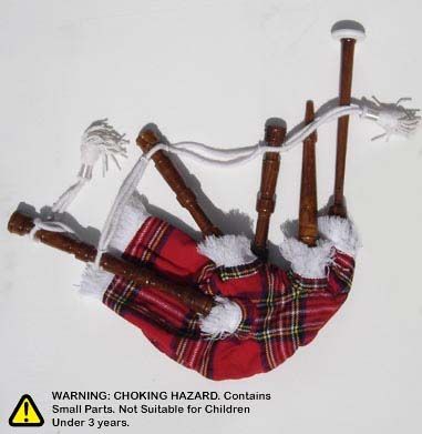 Childrens Mini Toy Bagpipes Outfit Playable Bagpipe  