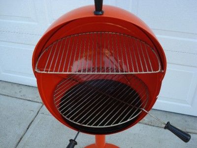 Vintage Turco Ball B Q Barbeque Grill Art Deco NOS  