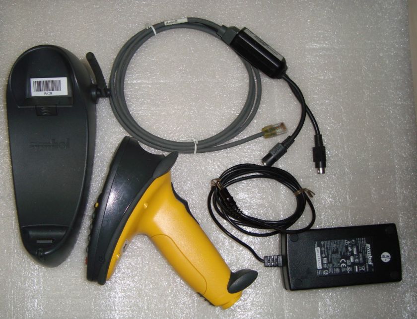 SYMBOL P470 P370 WIRELESS PS/2 BARCODE SCANNER KIT  