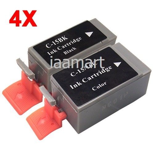 NON OEM Ink for Canon BCI 15BK BCI 15/16C PIXMA ip90 ip90v i70 i80 