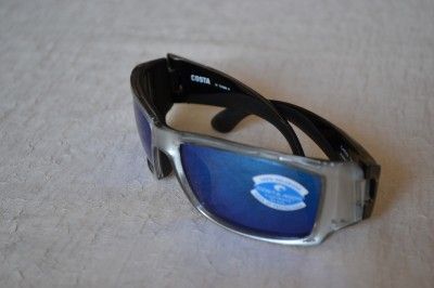 BRAND NEW COSTA DEL MAR CORBINA CB18 400G SUNGLASSES POLARAZED BLUE 