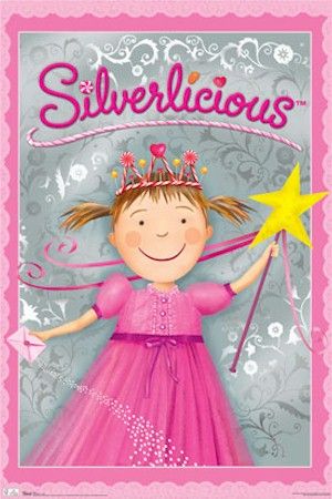 CARTOON POSTER ~ SILVERLICIOUS BOOK COVER  