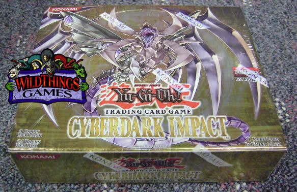 Yu Gi Oh BOOSTER BOX Cyberdark Impact 1st Edition 24pk FACTORY SEALED 