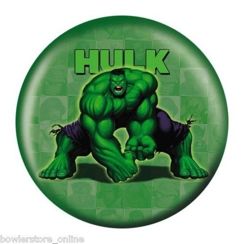 Incredible Hulk Bowling Ball  Marvel Heroes  10lbs  