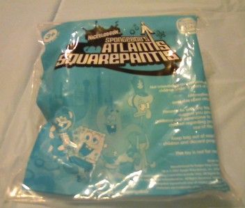 BURGER KING SPONGEBOBS ATLANTIS SQUAREPANTS TOY NRFB  