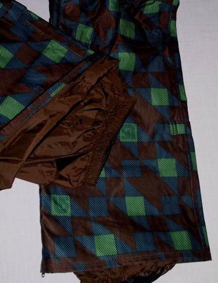 NEW BURTON POACHER MENS SNOWBOARD NATIVE PLAID PANTS XL  