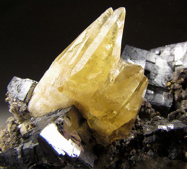 Calcite and Galena, Buick Mine, Missouri  