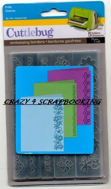 CUTTLEBUG Borders Frills Embossing Folders NEW Release  