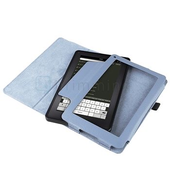   Premium Flip Folio Leather Slim Carrying Case Cover Pouch Stand  