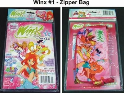 WINX CLUB Magazine Cartoon The Castle Purse Pouch Gift  