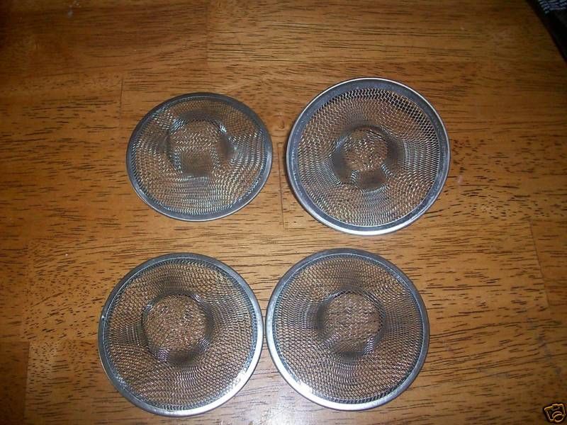 SINK STRAINER 2 3/4 WIRE MESH BATHROOM SHOWER RV  