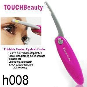 Mini Portable Foldable Heated Eyelash Curler h008  